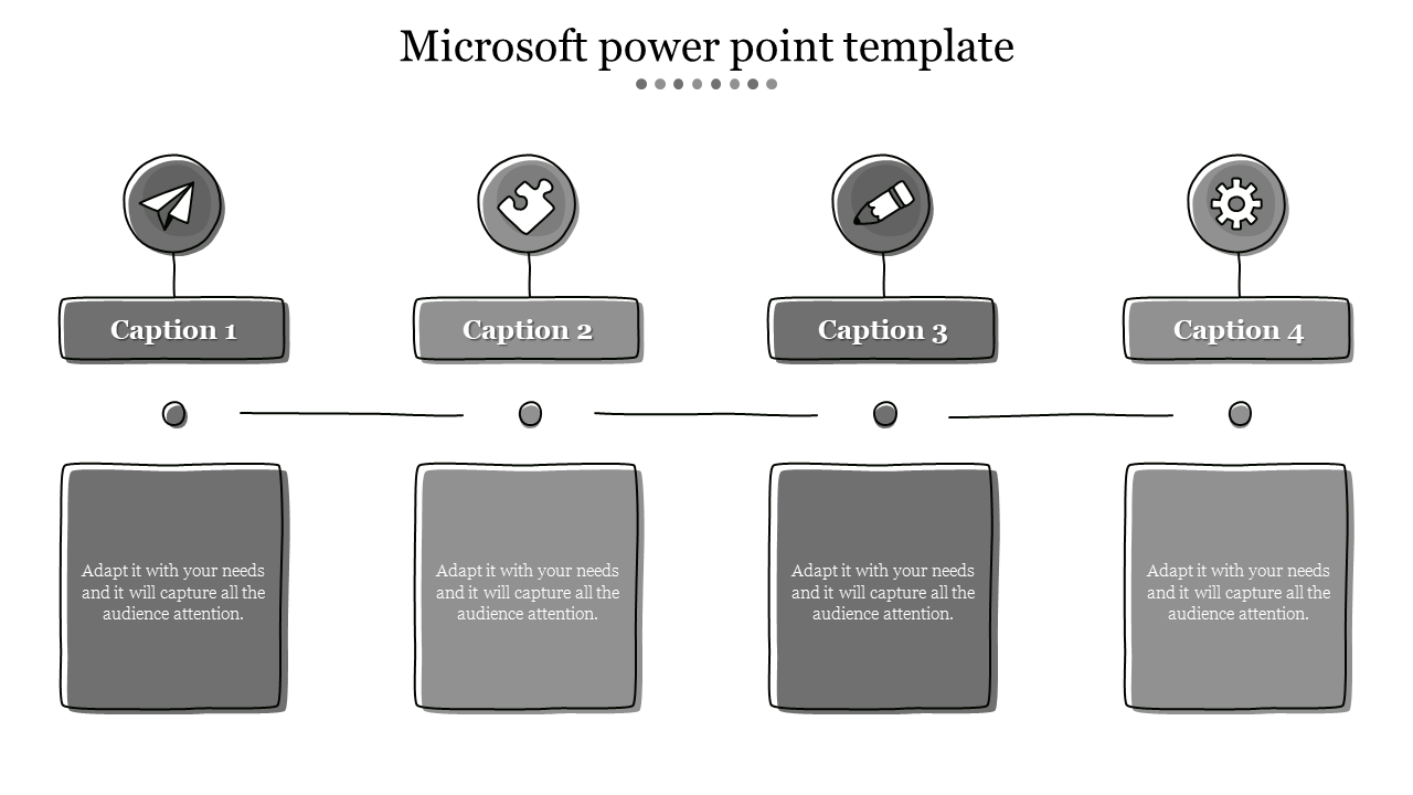 microsoft power point template-Gray
